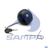 041.392-01_Крышка топливного бака, 2 ключа, SCANIA, (2276408), 041.392-01, SAMPA_1